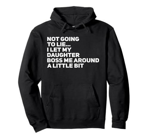 Mädchen Papa Lustiger Vatertag Tochter Chef Papa Around Humor Pullover Hoodie Mädchen Papa Lustiger Vatertag Tochter Chef Papa Around Humor Pullover Hoodie von Sarcastic Parenting Apparel Father Daughter Shop