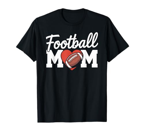 Lustiger Fußball Mama Herz Sport Familie Humor Spruch T-Shirt Lustiger Fußball Mama Herz Sport Familie Humor Spruch T-Shirt von Sarcastic Proud Mother Gridiron Team Spirit Joke