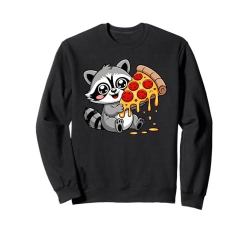 Lustiges süßes Waschbär-Tier-Pizza-Liebhaber-Design, Geschenk für Männer und Frauen Sweatshirt Lustiges süßes Waschbär-Tier-Pizza-Liebhaber-Design, Geschenk für Männer und Frauen Sweatshirt von Sarcastic Raccoon Trash Panda Whimsical Graphic