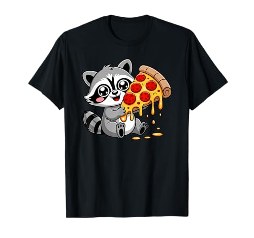 Lustiges süßes Waschbär-Tier-Pizza-Liebhaber-Design, Geschenk für Männer und Frauen T-Shirt Lustiges süßes Waschbär-Tier-Pizza-Liebhaber-Design, Geschenk für Männer und Frauen T-Shirt von Sarcastic Raccoon Trash Panda Whimsical Graphic
