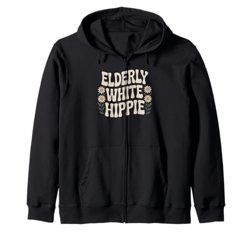 Lustiger weißer Hippie-Retro-Retro-Regenbogen-Humor für Damen und Herren Kapuzenjacke Lustiger weißer Hippie-Retro-Retro-Regenbogen-Humor für Damen und Herren Kapuzenjacke von Sarcastic Vintage Flower Power Peace Joke Dad Mom