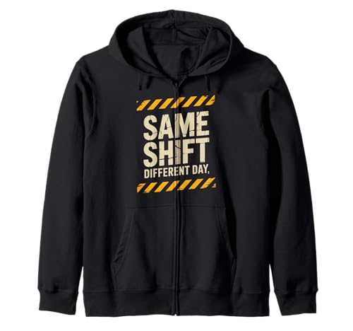 Lustiger Spruch Gleiche Schicht Unterschiedliche Tag Arbeit Humor Frauen Männer Kapuzenjacke Lustiger Spruch Gleiche Schicht Unterschiedliche Tag Arbeit Humor Frauen Männer Kapuzenjacke von Sarcastic Workplace Joke Exhausted Tired Worker