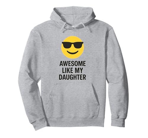 Fantastisch wie Meine Tochter Lustiger Humor Papa Mama Vater Elternteil Pullover Hoodie von SarcasticGoods