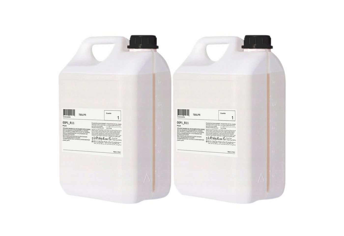 Sarcia.eu Haarshampoo PRIJA flüssiges Shampoo/Duschgel Ginseng 2x5L von Sarcia.Eu