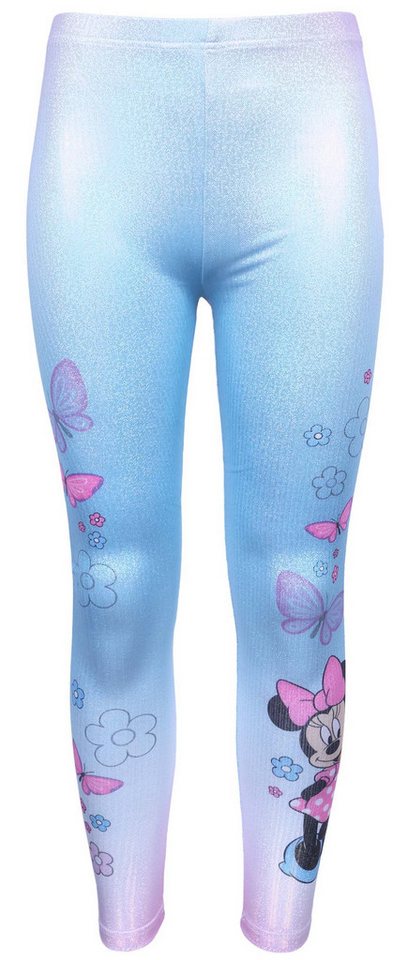 Sarcia.eu 7/8-Leggings Blaue, schimmernde Mädchenleggings Minnie Mouse 8 Jahre von Sarcia.eu