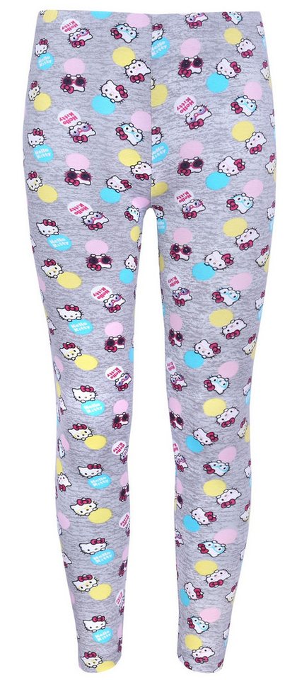 Sarcia.eu 7/8-Leggings Lange, graue Leggingshose für Mädchen Hello Kitty 4 Jahre von Sarcia.eu