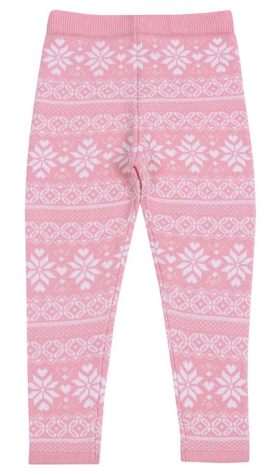 Sarcia.eu 7/8-Leggings Pinke Leggingshose mit winterlichen Mustern 6-7 Jahre von Sarcia.eu