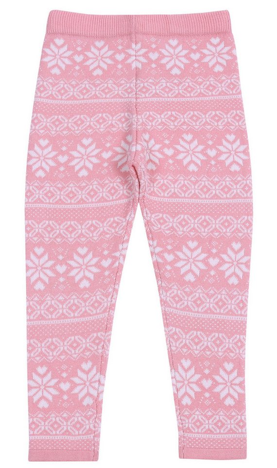 Sarcia.eu 7/8-Leggings Pinke Leggingshose mit winterlichen Mustern 6-7 Jahre von Sarcia.eu