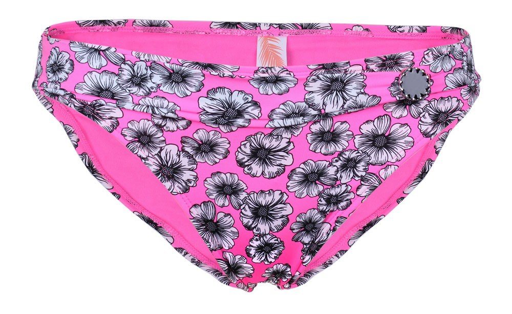 Sarcia.eu Badehose Pinke Damen-Badehose mit weißen Blumen S von Sarcia.eu