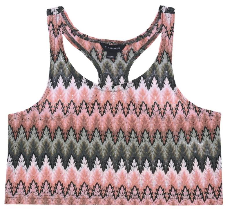 Sarcia.eu Crop-Bikini-Top Khaki/orangefarbiges Crop-Bikini-Top M von Sarcia.eu