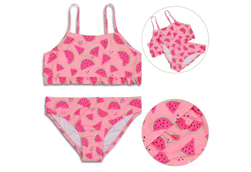 Sarcia.eu Badekleid Wassermelonen Zweiteiliger Badeanzug rosa für Mädchen 3-4 Jahre von Sarcia.eu