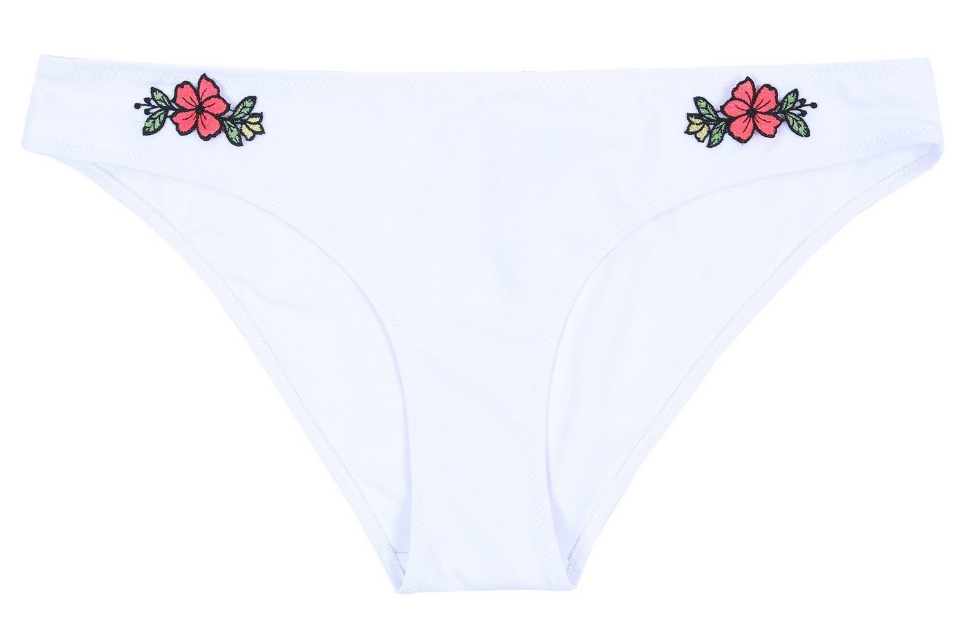 Sarcia.eu Badekleid Weiße Damen-Badehose mit Blumen XXL von Sarcia.eu