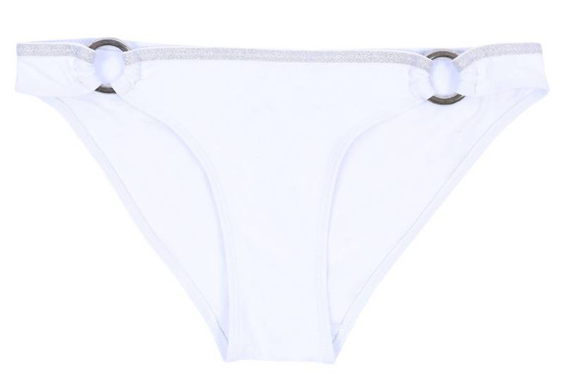 Sarcia.eu Bikini-Hose Weiße Damen Bikini-Hose mit Deko-Ringen L von Sarcia.eu