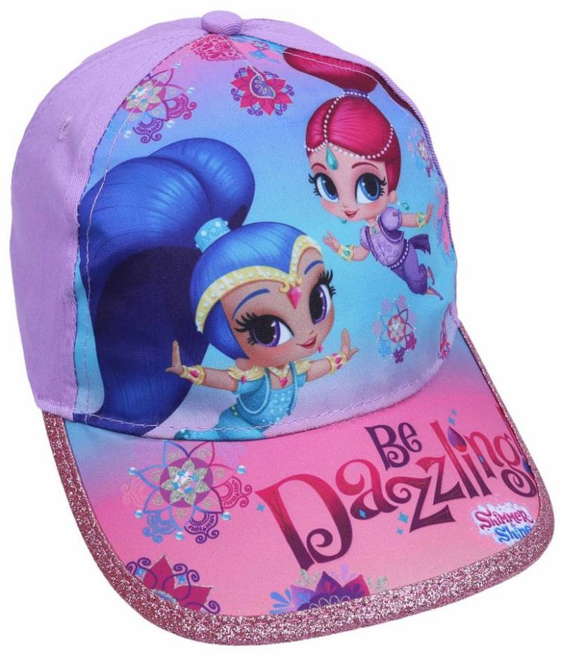 Sarcia.eu Beanie Lila Mädchen Schirmmütze Shimmer & Shine NICKELODEON 52 von Sarcia.eu