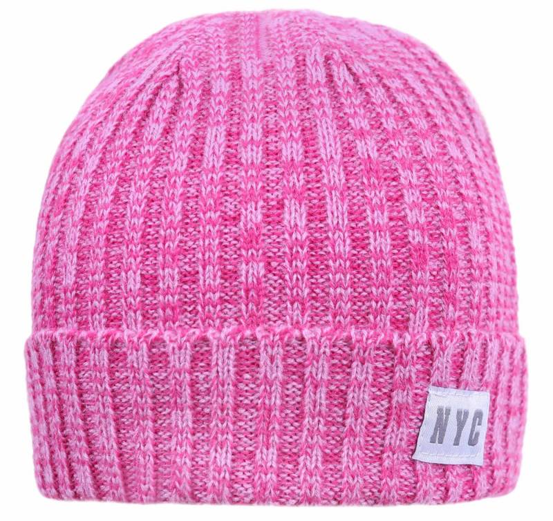 Sarcia.eu Beanie Pinke Mütze NYC 2-6 Jahre von Sarcia.eu