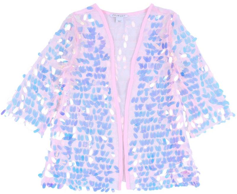 Sarcia.eu Blusenponcho Pinker Überwurf mit holograpischen Schuppen PRIMARK 9-10 Jahre von Sarcia.eu