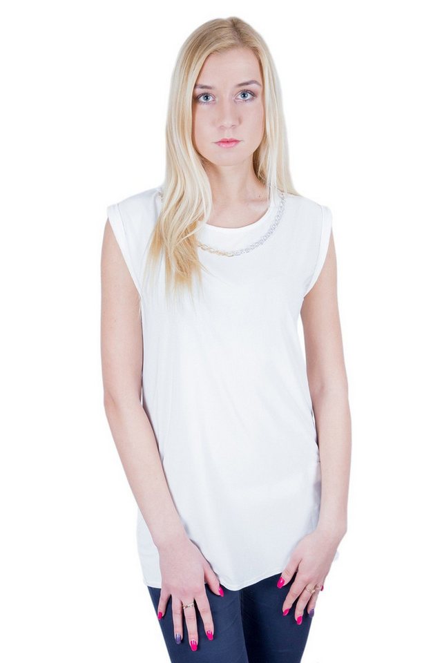 Sarcia.eu Blusentop Cremefarbige Bluse + Kette PRIMARK ATMOSPHERE XS Sarcia.eu Blusentop Cremefarbige Bluse + Kette PRIMARK ATMOSPHERE XS von Sarcia.eu
