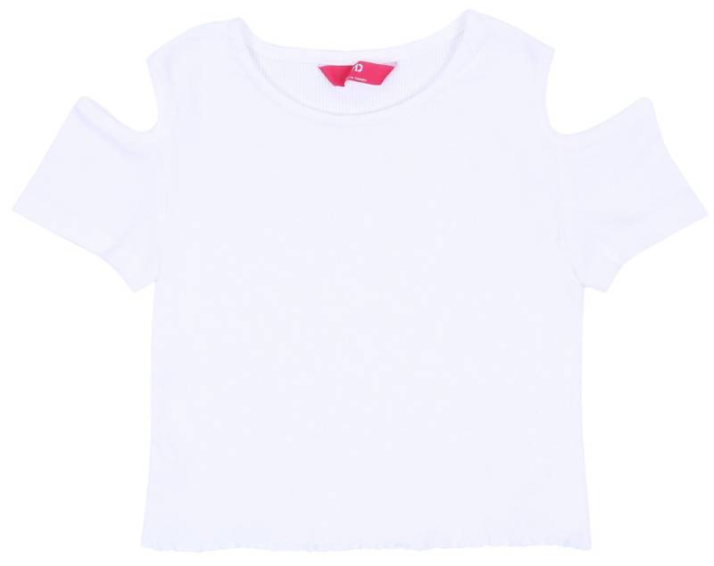 Sarcia.eu Blusentop Streifen-T-Shirt mit Ausschnitten 10-11 Jahre von Sarcia.eu