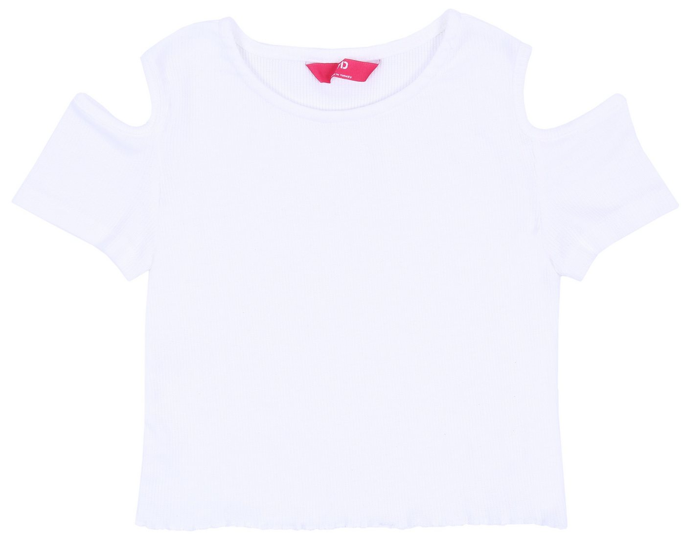 Sarcia.eu Blusentop Streifen-T-Shirt mit Ausschnitten 9-10 Jahre von Sarcia.eu