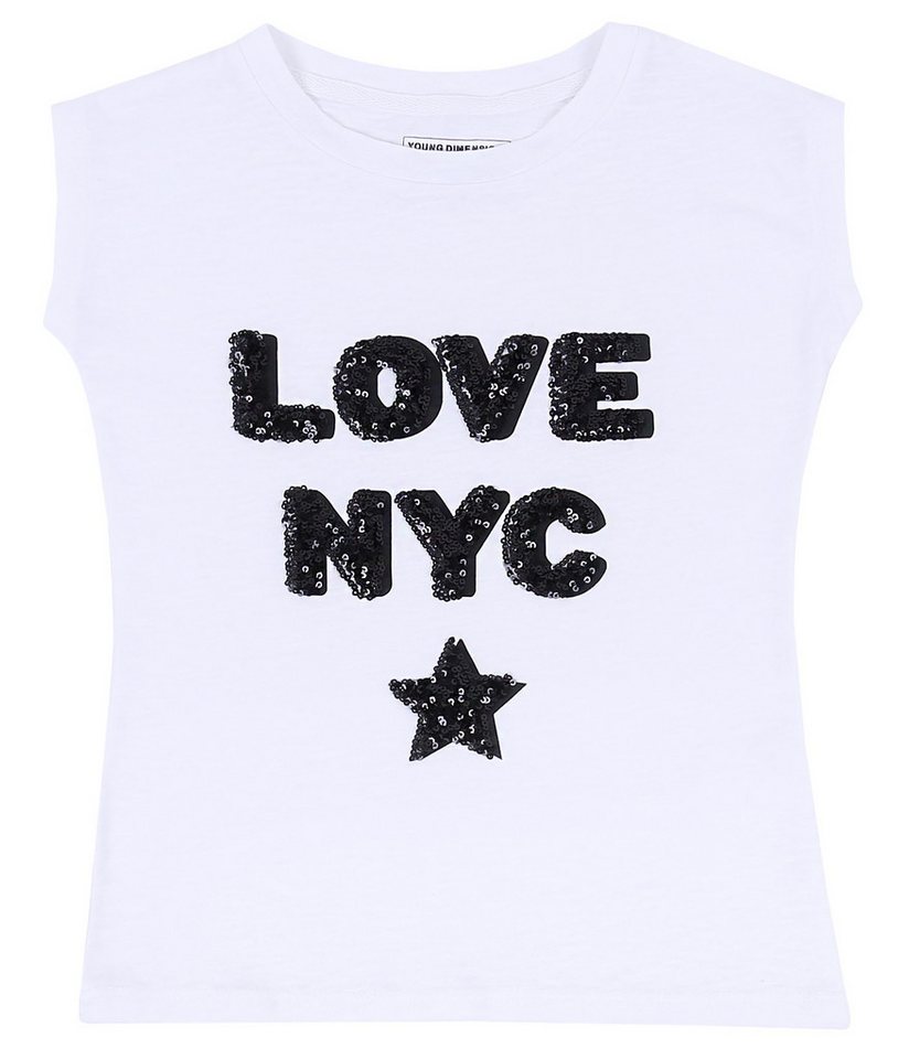 Sarcia.eu Blusentop Weißes T-Shirt LOVE NYC 6-7 Jahre von Sarcia.eu