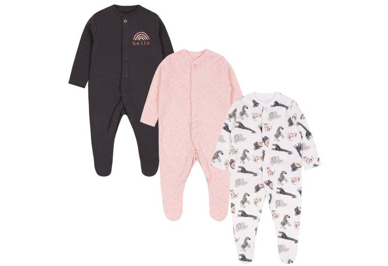 Sarcia.eu Body 3x Buntes Body/Einteiler mit langen Ärmeln aus Baumwolle 3-6 Monate Sarcia.eu Body 3x Buntes Body/Einteiler mit langen Ärmeln aus Baumwolle 3-6 Monate von Sarcia.eu