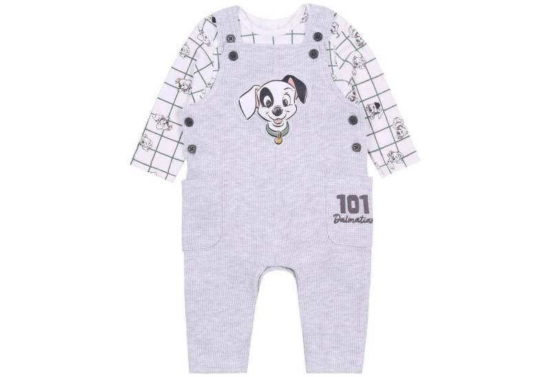 Sarcia.eu Body Baby-Set Graue Latzhose + Body 101 Dalmatiner DISNEY 0-1 Monate von Sarcia.eu