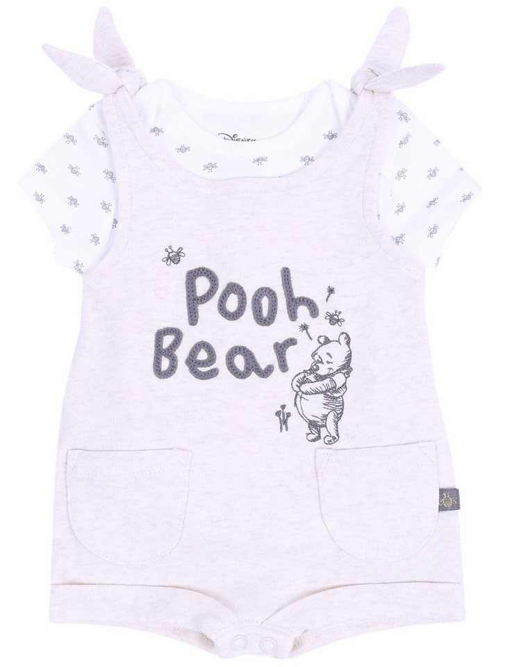 Sarcia.eu Body Beigefarbener Strampler + Body Winnie the Pooh DISNEY 6-9 Monate von Sarcia.eu