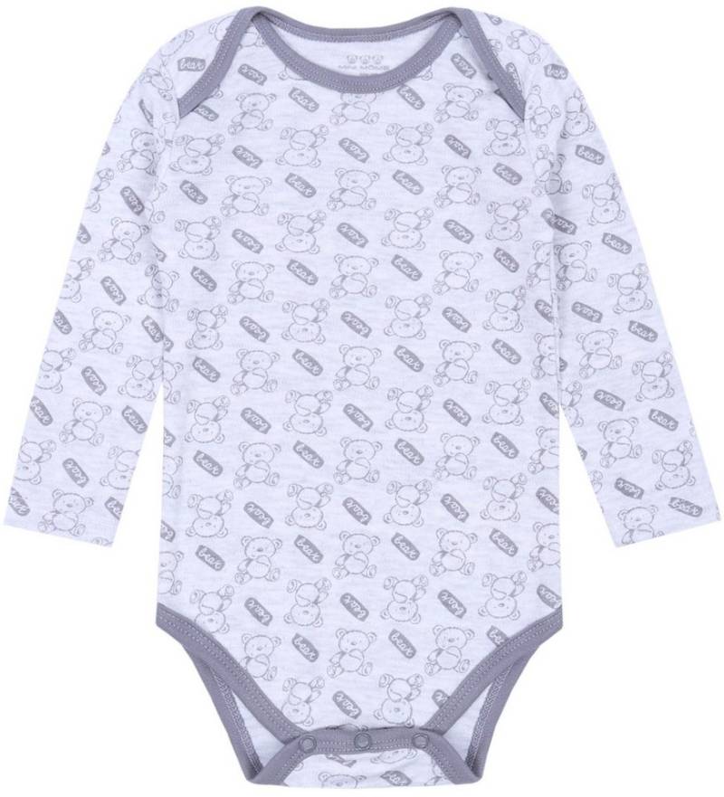 Sarcia.eu Body Graues Baby-Body mit Bären gemustert 18 Monate von Sarcia.eu