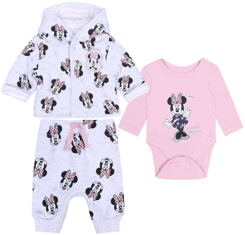 Sarcia.eu Body Graues Baby-Set Minnie Mouse DISNEY 3-6 Monate von Sarcia.eu