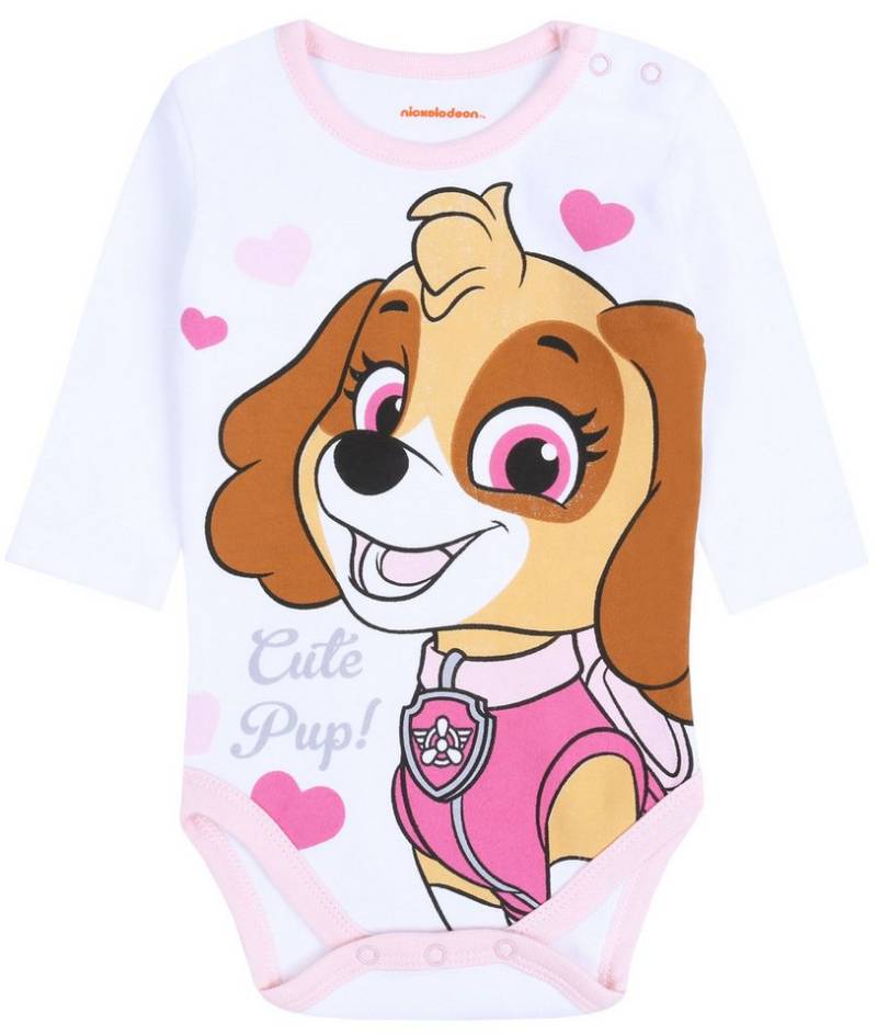 Sarcia.eu Body Weißes Babybody Skye Paw Patrol 0-3 Monate von Sarcia.eu