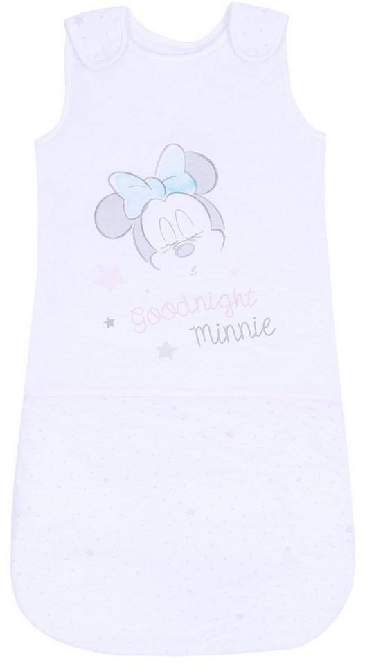 Sarcia.eu Body Weißes Schlafsäckchen mit rosa Tupfen Mickey Mouse 0-6 Monate von Sarcia.eu