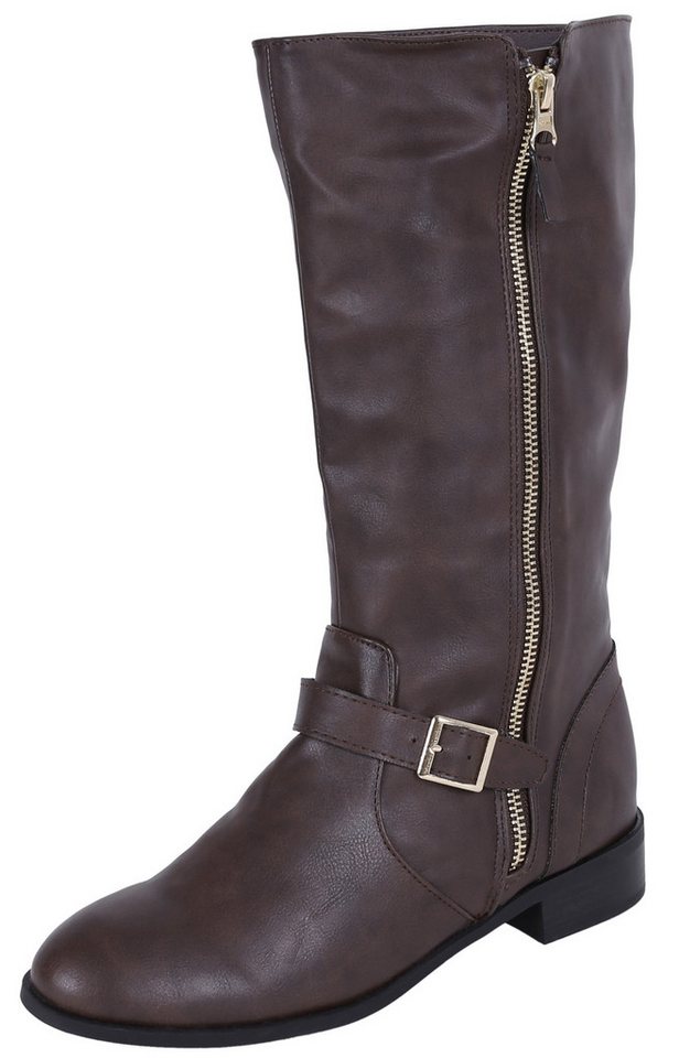 Sarcia.eu Braune Stiefel mit Schnalle 28 EU Winterboots von Sarcia.eu