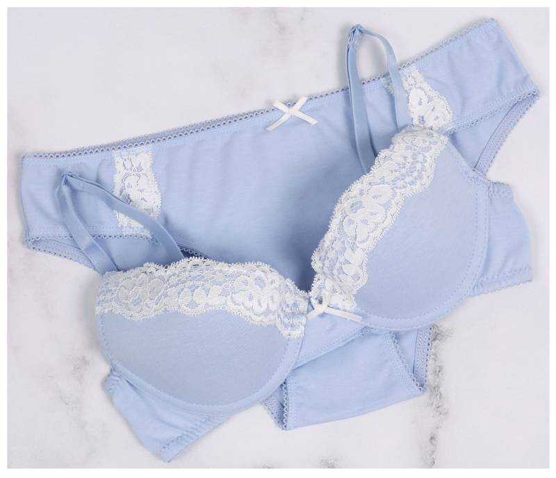 Sarcia.eu Bügel-Bikini Blaues Unterwäsche-Set 75C von Sarcia.eu