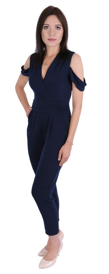 Sarcia.eu Culotte-Overall John Zack Marineblauer schulterfreier Jumpsuit XL Sarcia.eu Culotte-Overall John Zack Marineblauer schulterfreier Jumpsuit XL von Sarcia.eu