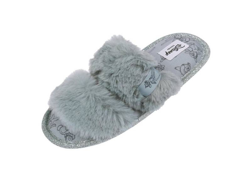 Sarcia.eu Damen Hausschuhe aus Pelzstoff Bambi DISNEY 38-39 EU / 5-6 UK Hausschuh von Sarcia.eu
