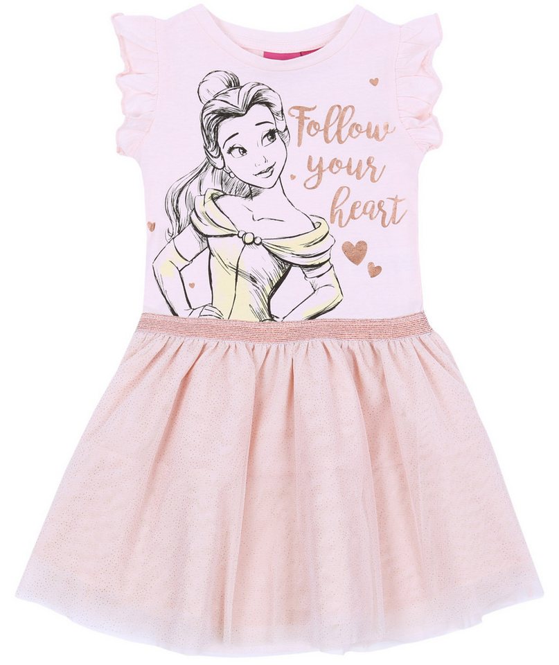 Sarcia.eu Druckkleid Lachsrosa Kleid Bella Beauty And The Beast DISNEY 2-3 Jahre von Sarcia.eu