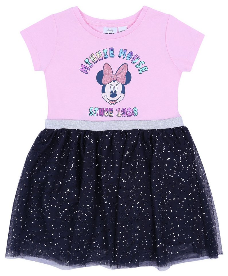 Sarcia.eu Druckkleid Pinkes Kleid für Mädchen Minnie Mouse DISNEY 5-6 Jahre von Sarcia.eu