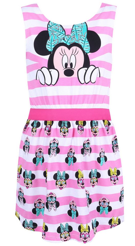 Sarcia.eu Druckkleid Rosa und weiß gestreiftes Kleid Minnie Mouse DISNEY 6 Jahre von Sarcia.eu