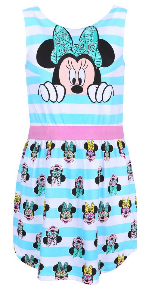 Sarcia.eu Druckkleid Türkis- weißes gesteiftes Kleid Minnie Mouse DISNEY 4 Jahre von Sarcia.eu