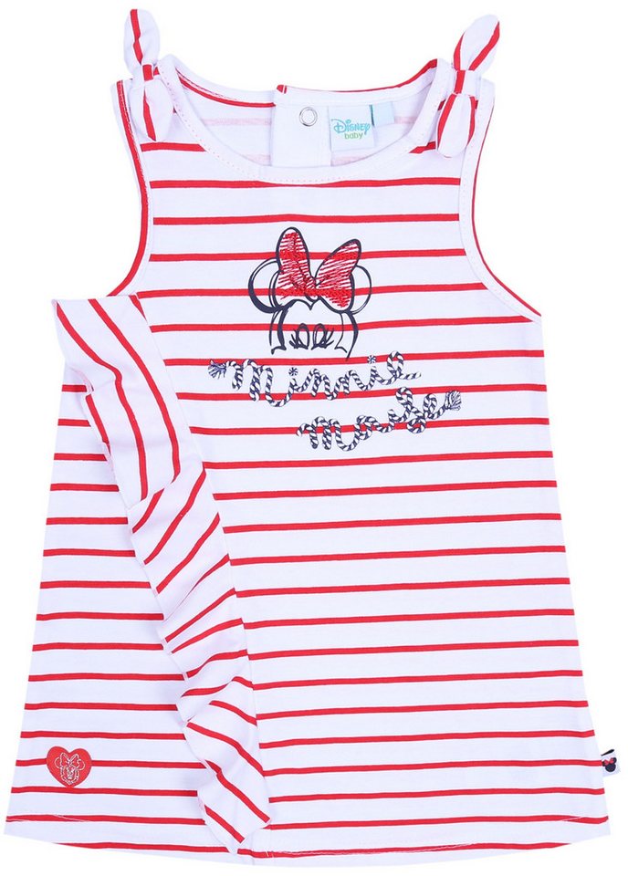 Sarcia.eu Druckkleid Weißes Baby-Kleid rot gestreift MINNIE Disney 36 Monate von Sarcia.eu