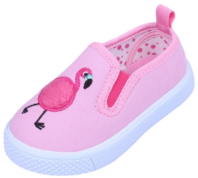 Sarcia.eu Dunkelpinke, einziehbare Mädchen-Sportschuhe FLAMINGO 20 EU Babystiefel von Sarcia.eu