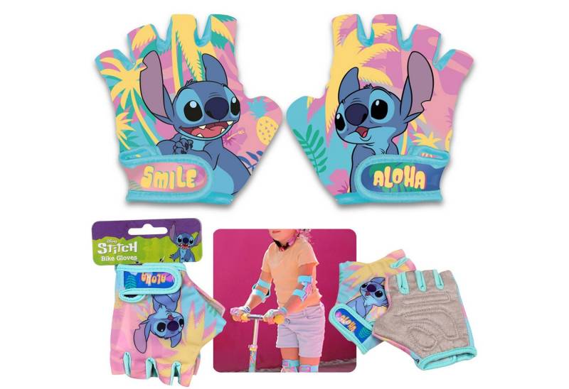 Sarcia.eu Fahrradhandschuhe DISNEY Stitch Kinder Fahrrad-Handschuhe für Mädchen Sarcia.eu Fahrradhandschuhe DISNEY Stitch Kinder Fahrrad-Handschuhe für Mädchen von Sarcia.eu