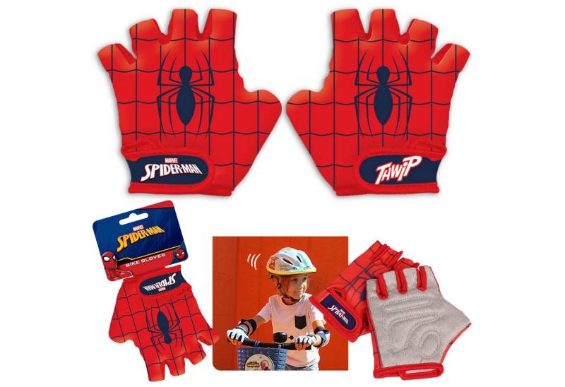 Sarcia.eu Fahrradhandschuhe MARVEL Spider-Man Kinderradhandschuhe für Jungen, mit Klettverschluss von Sarcia.eu