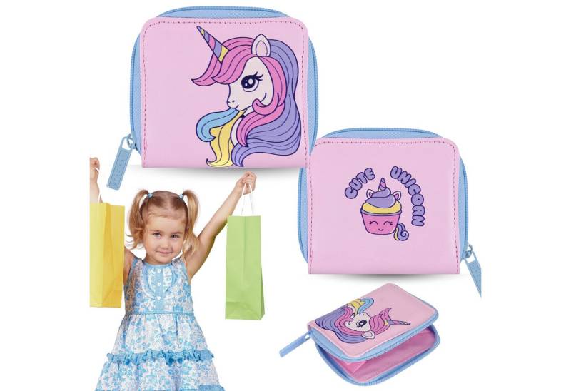 Sarcia.eu Geldbörse Einhorn Geldbörse für Mädchen, rosa Mädchen Geldbörse 9x10x2 cm von Sarcia.eu