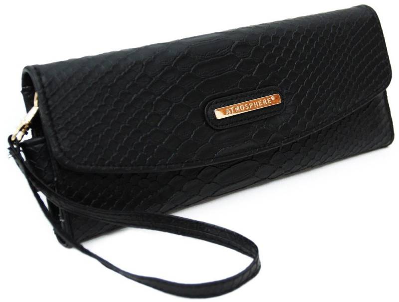 Sarcia.eu Geldbörse Schwarze Brieftasche, Handytasche von Sarcia.eu