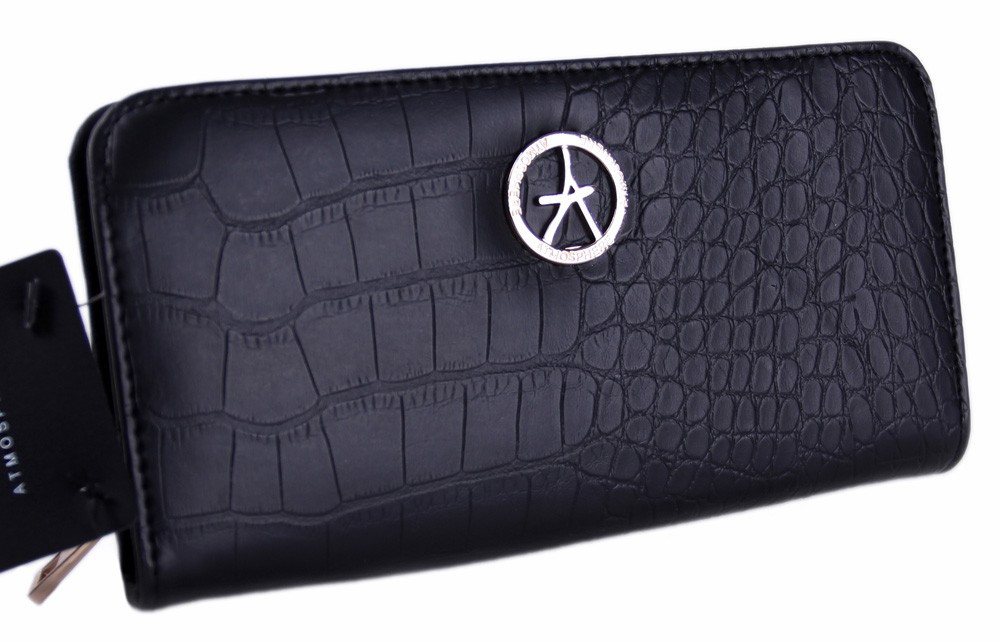 Sarcia.eu Geldbörse Schwarze Brieftasche, Schlangenhaut Sarcia.eu Geldbörse Schwarze Brieftasche, Schlangenhaut von Sarcia.eu