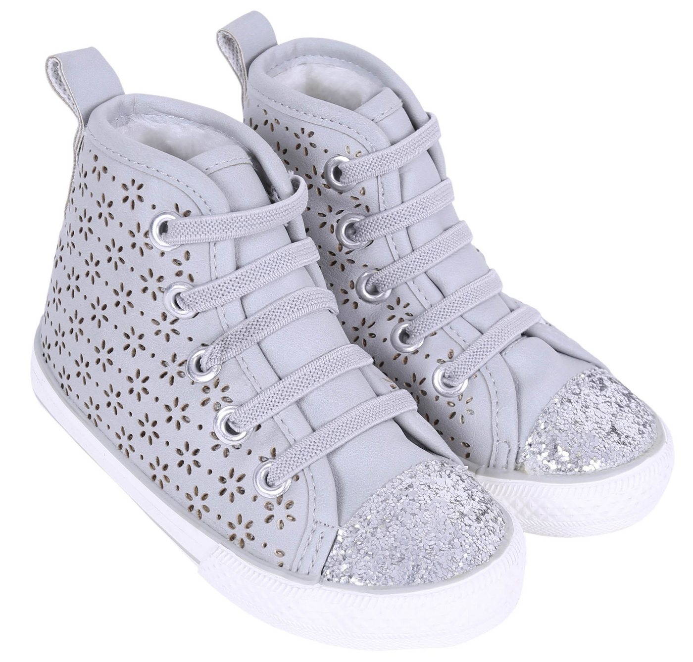 Sarcia.eu Graue Sportschuhe mit Brokatt 23 EU Babystiefel Sarcia.eu Graue Sportschuhe mit Brokatt 23 EU Babystiefel von Sarcia.eu