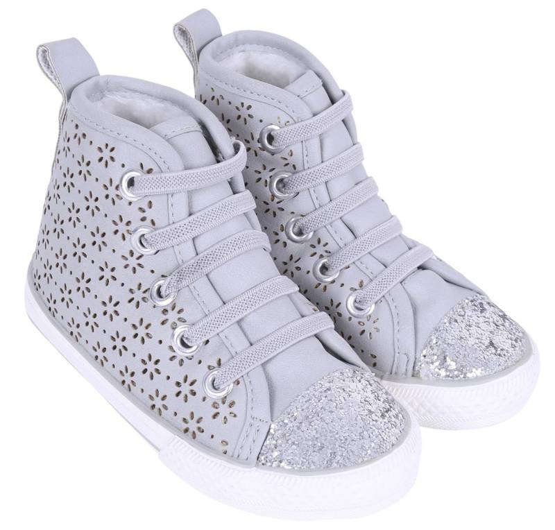 Sarcia.eu Graue Sportschuhe mit Brokatt 23 EU Babystiefel Sarcia.eu Graue Sportschuhe mit Brokatt 23 EU Babystiefel von Sarcia.eu