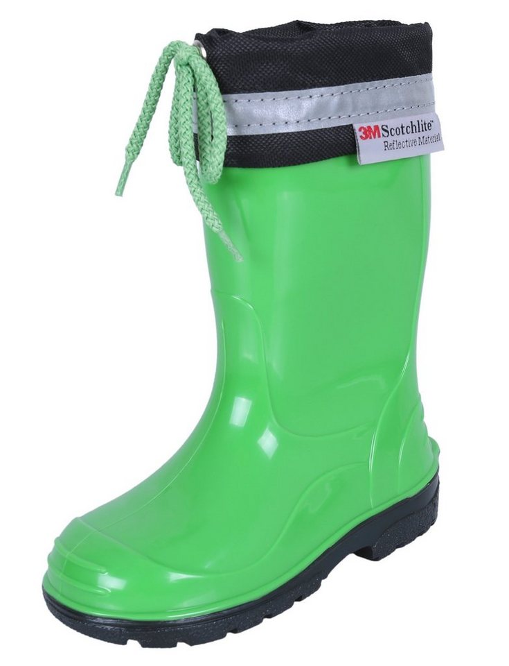 Sarcia.eu Grüne Gummistiefel Regenstiefel Regenschuhe für Kinder LEMIGO 20 EU Gummistiefel von Sarcia.eu