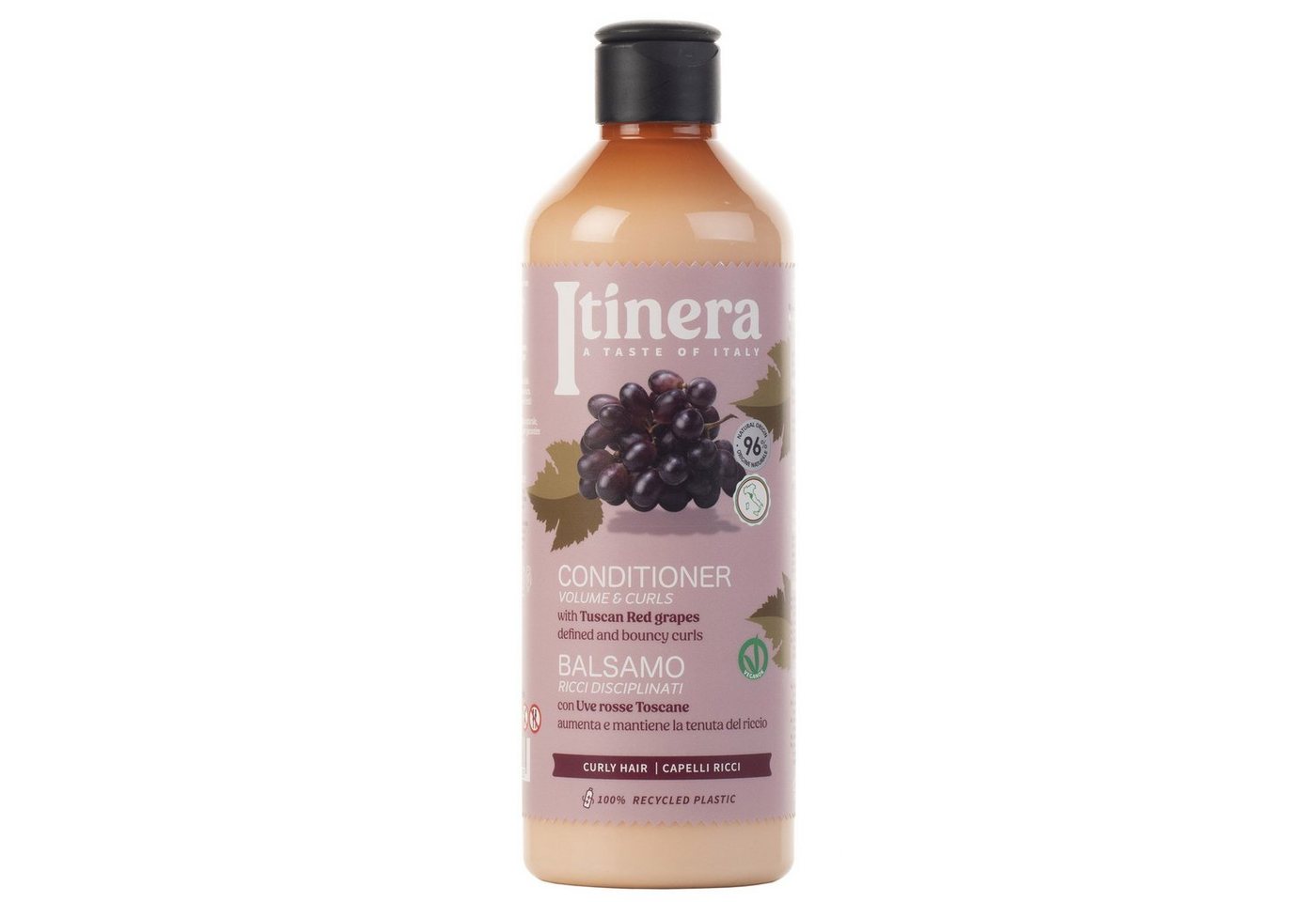 Sarcia.eu Haarspülung ITINERA Conditioner für lockiges Haar, 96% natürliche 370 ml x5, 5-tlg. von Sarcia.eu
